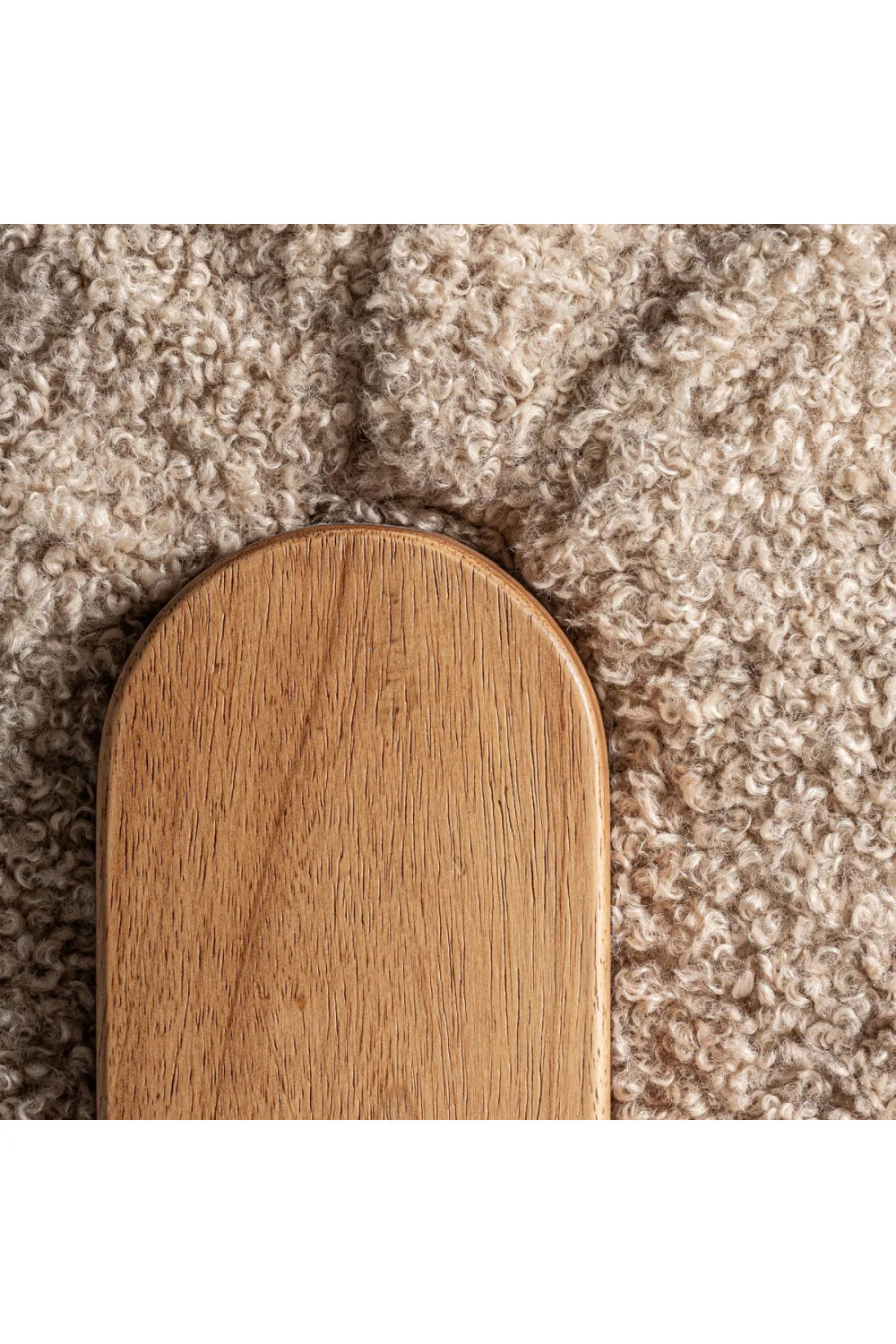 Fauteuil Lounge beige capitonné | Vical Home Neyprat