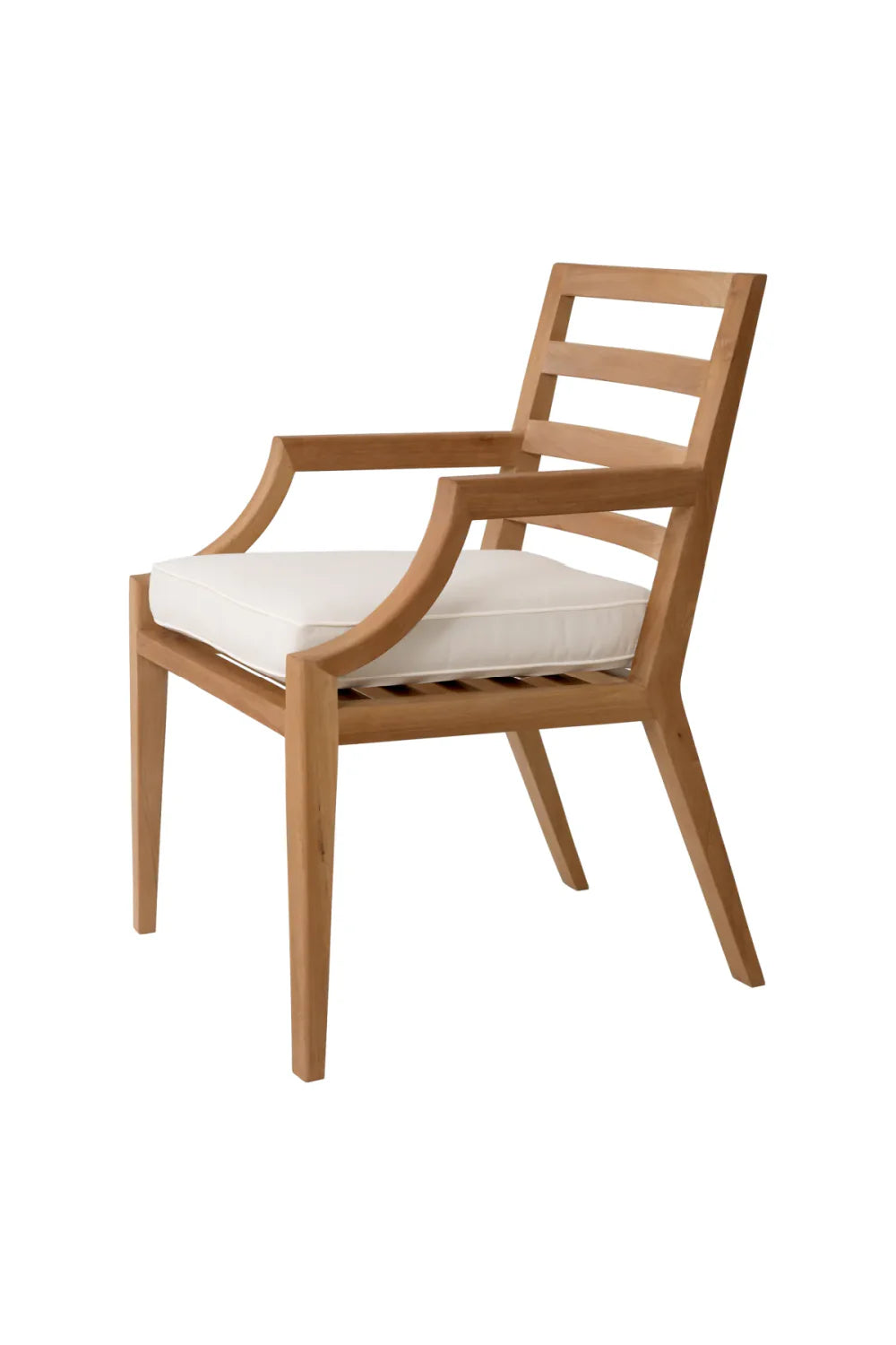 Chaise d'extérieur en teck naturel | Eichholtz Hera