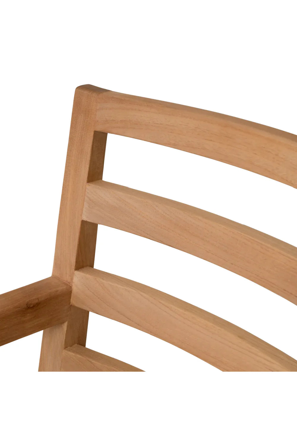 Chaise d'extérieur en teck naturel | Eichholtz Hera