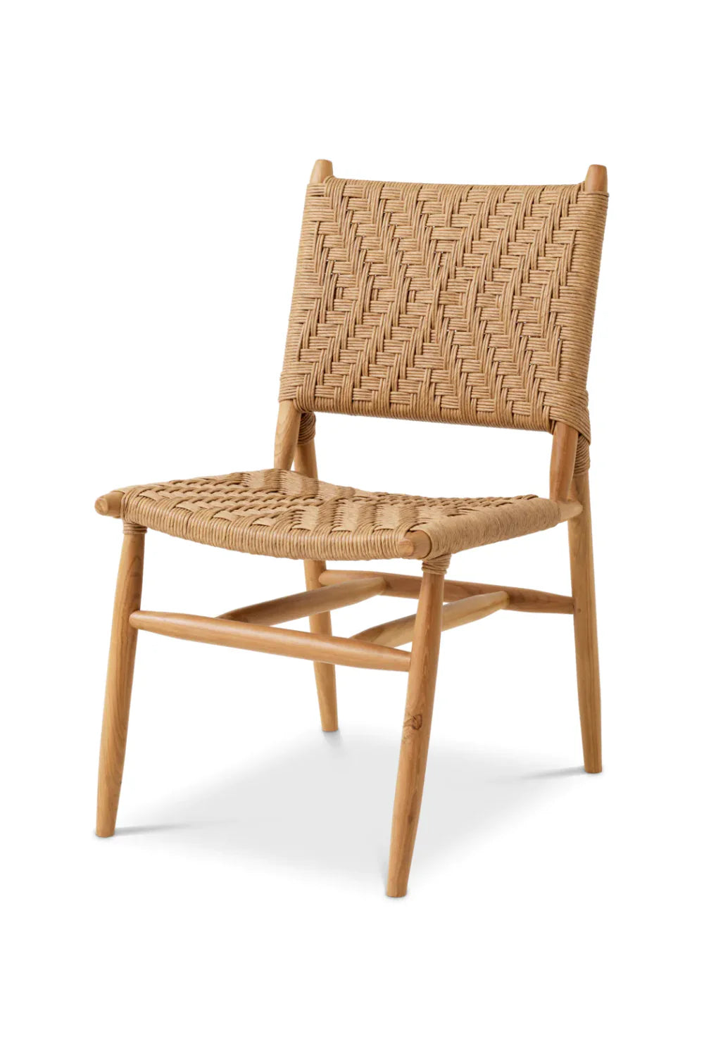 Chaise d'extérieur en teck (lot de 2) | Eichholtz Laroc