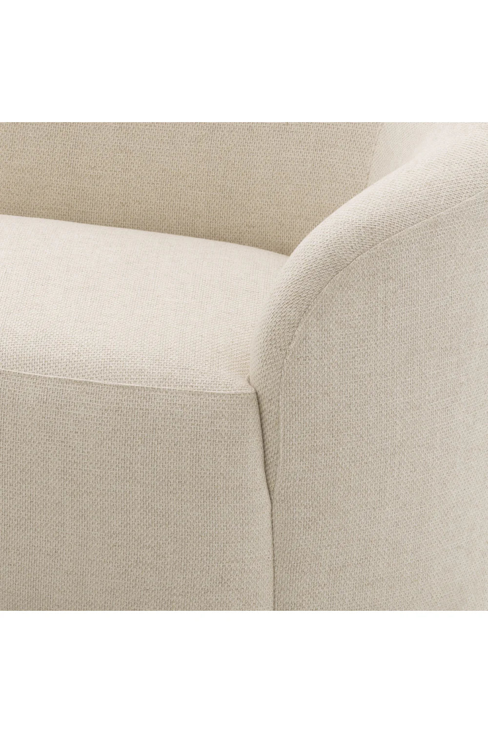Canapé 2-3 places en tissu beige | Bernd