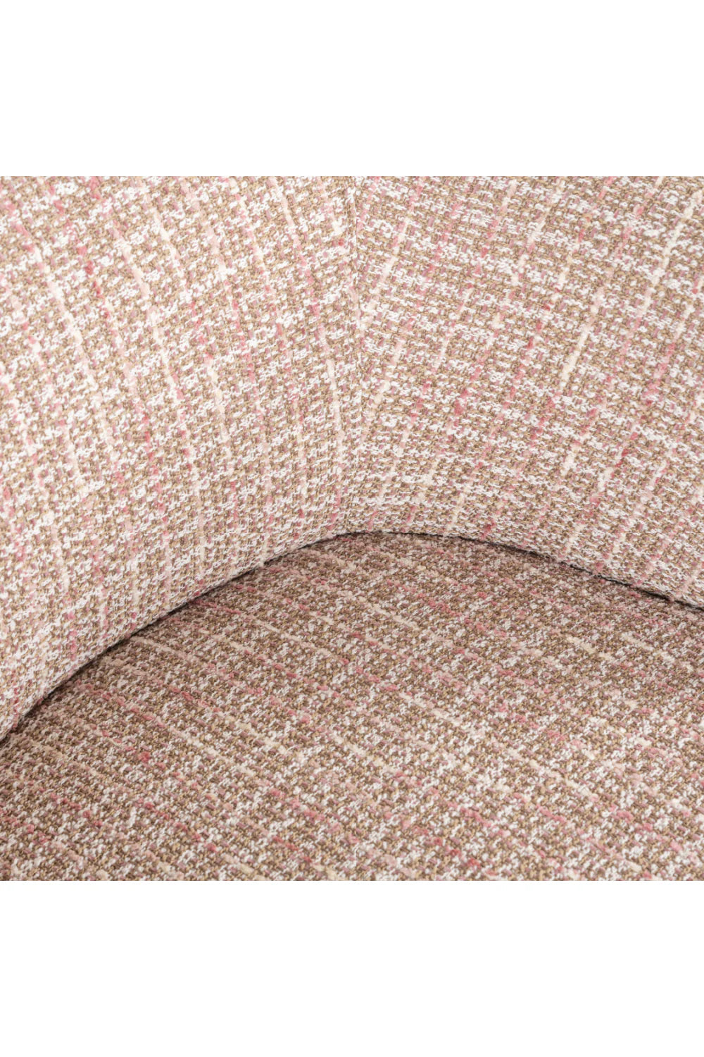 Fauteuil en tissu rose | Richmond Venus
