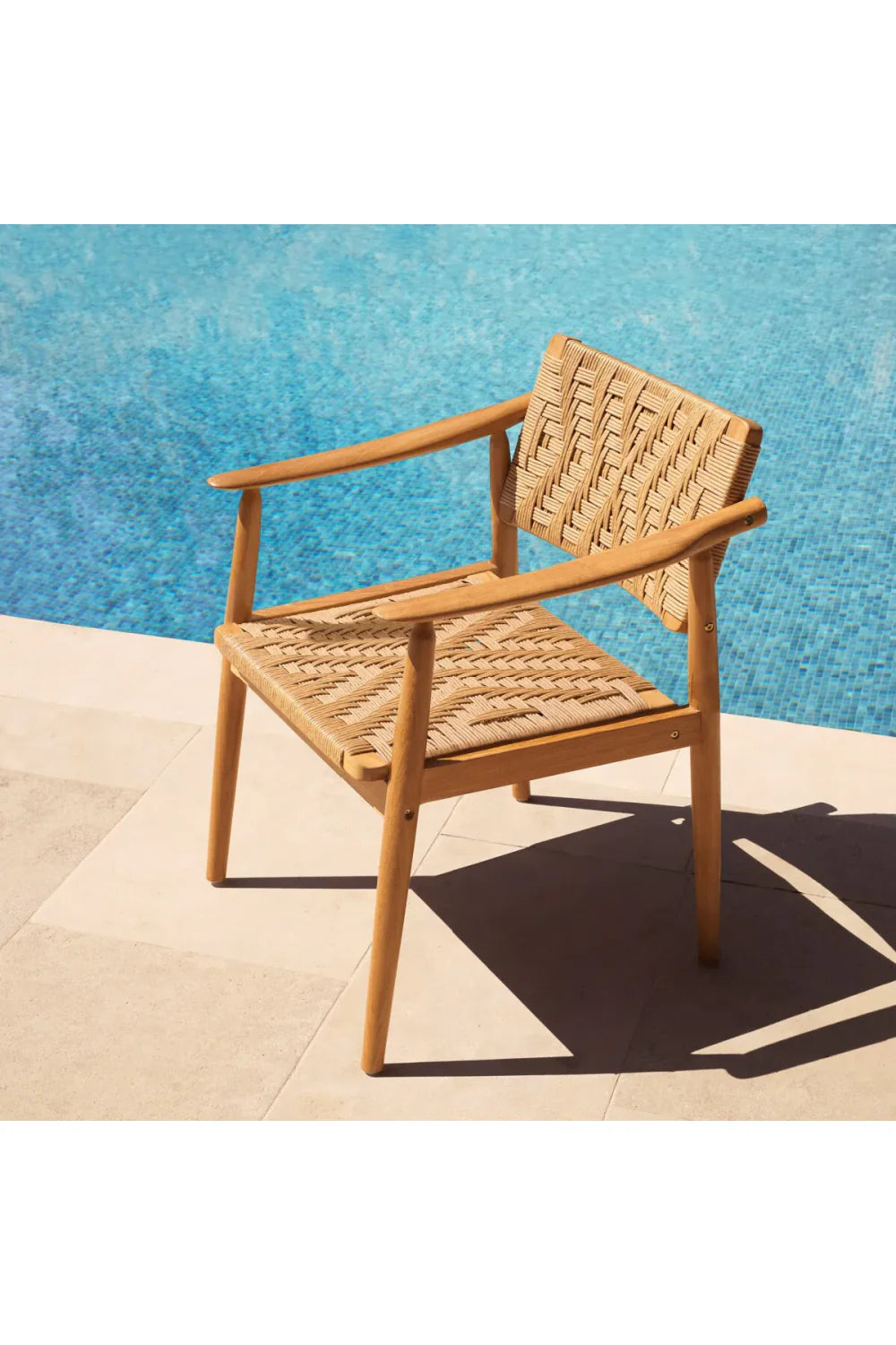 Chaise d'extérieur en teck (lot de 2) | Eichholtz Coral Bay