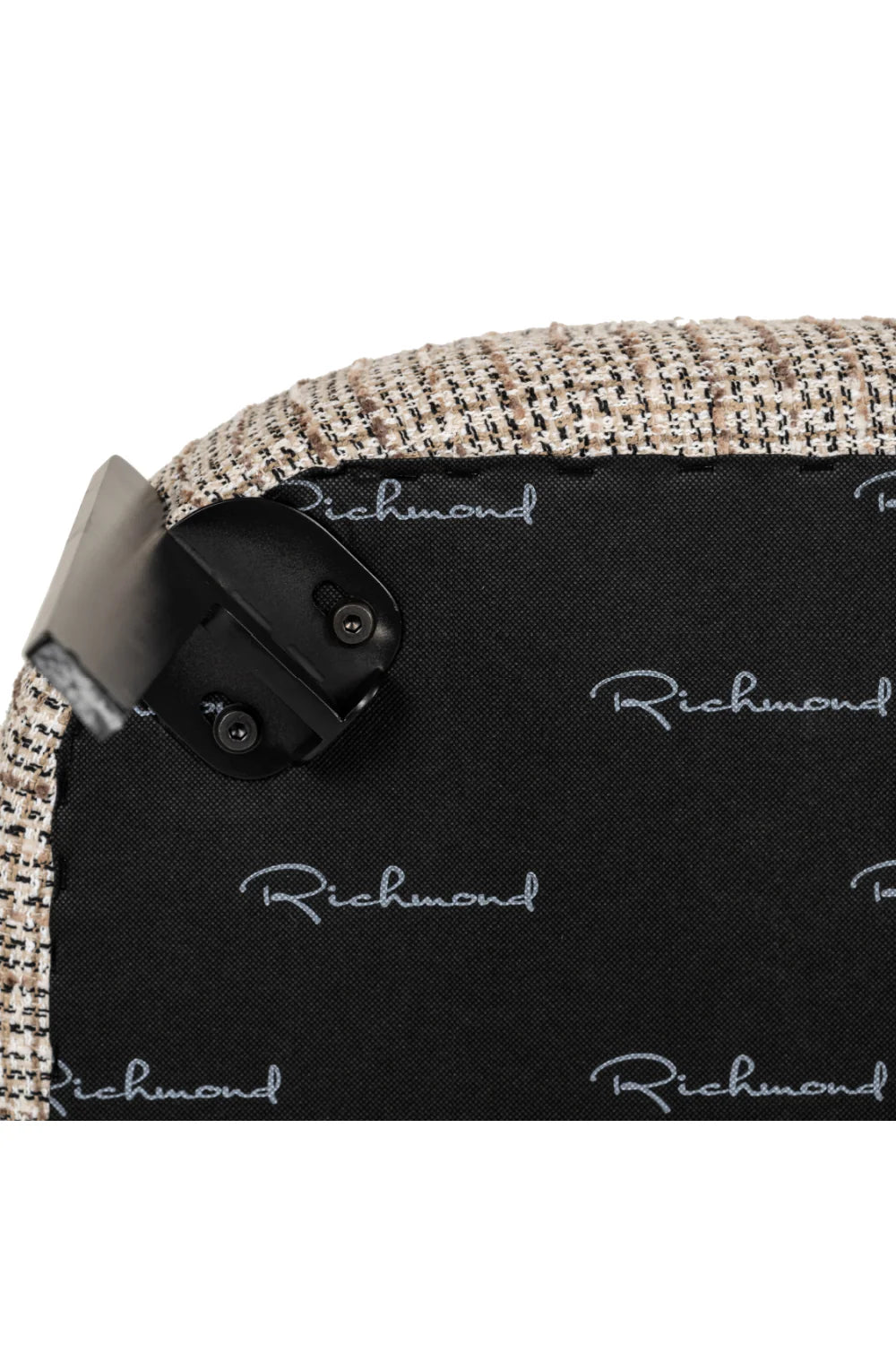 Fauteuil en tissu gris | Richmond Venus