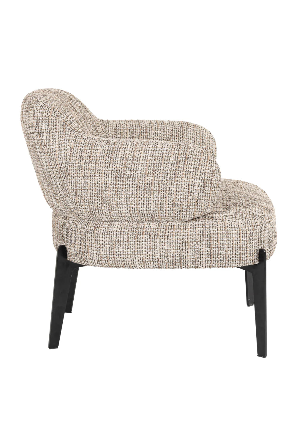 Fauteuil en tissu gris | Richmond Venus
