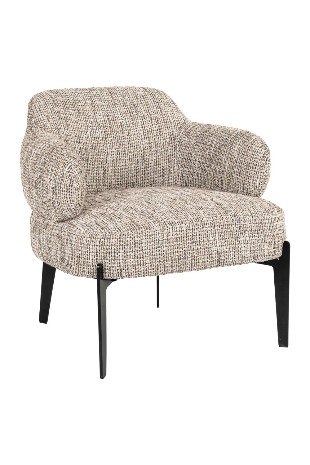 Fauteuil en tissu gris | Richmond Venus