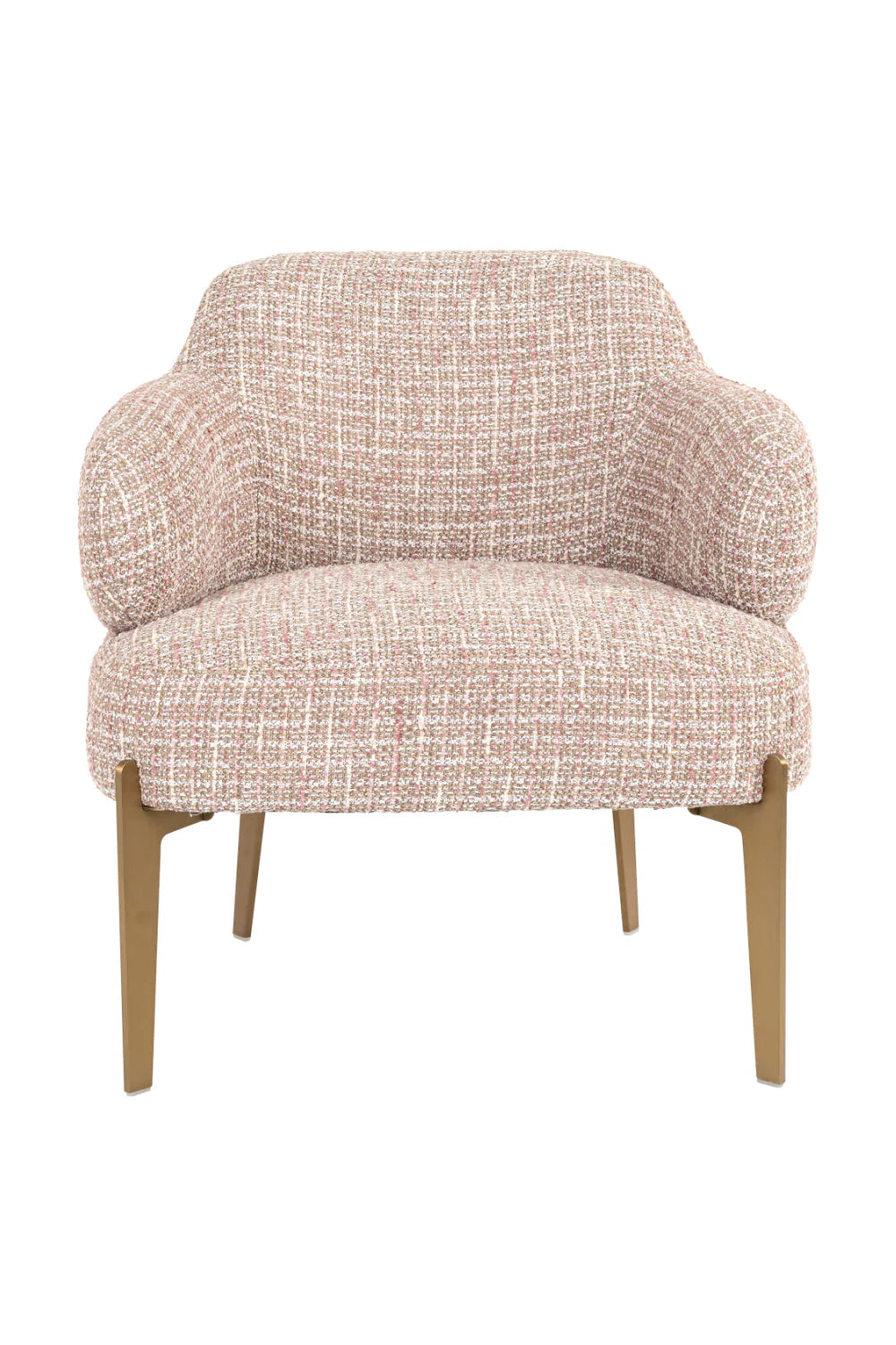 Fauteuil en tissu rose | Richmond Venus