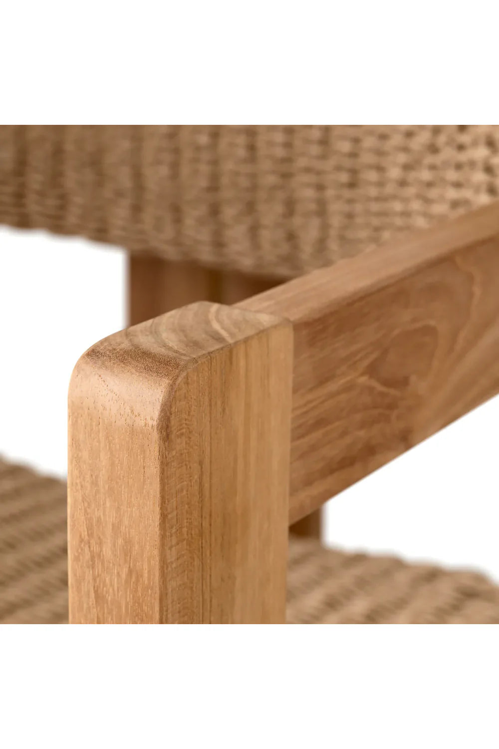 Chaise d'extérieur en teck naturel | Eichholtz Donato