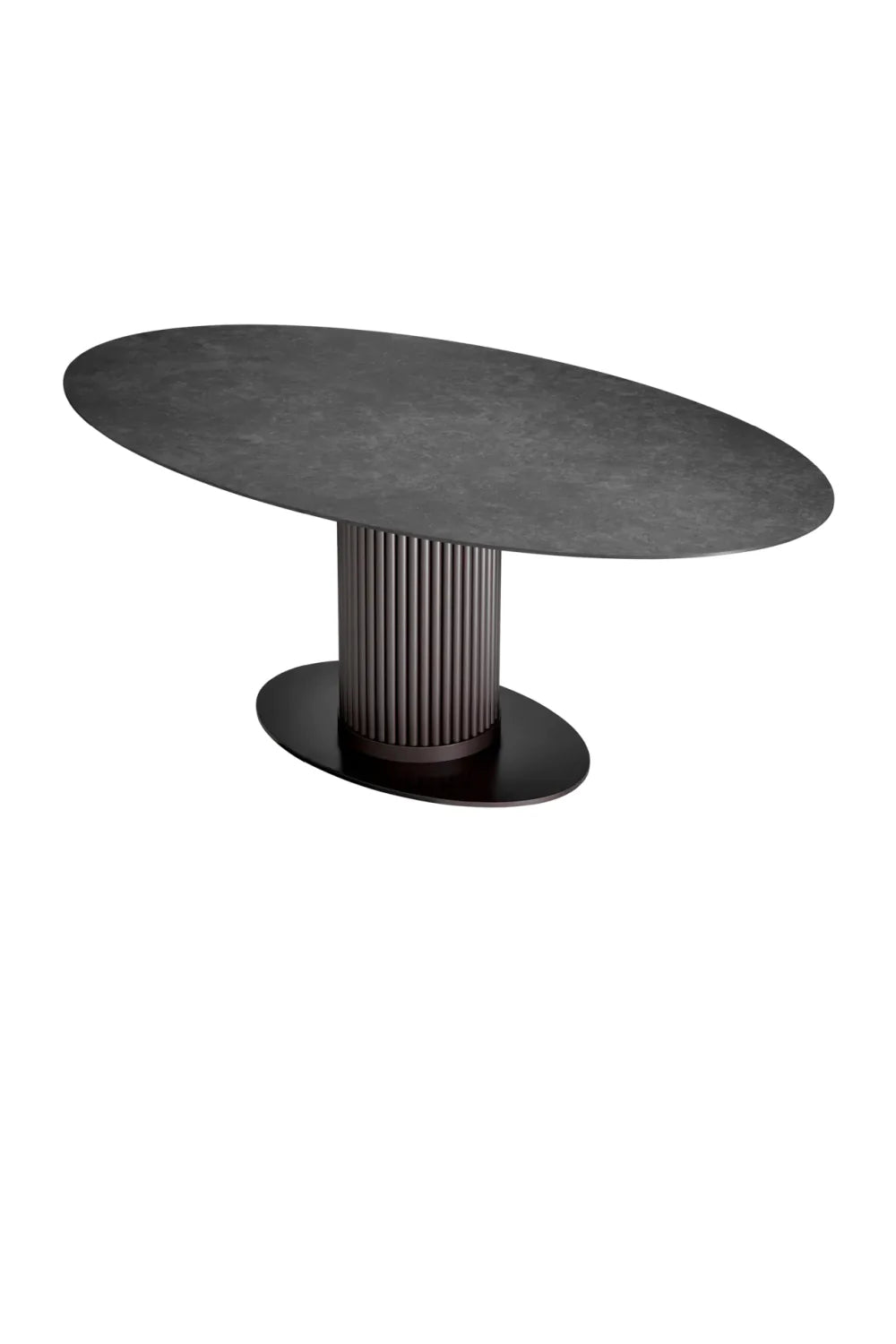 Table de salle à manger en bronze et céramique | Eichholtz Volterra