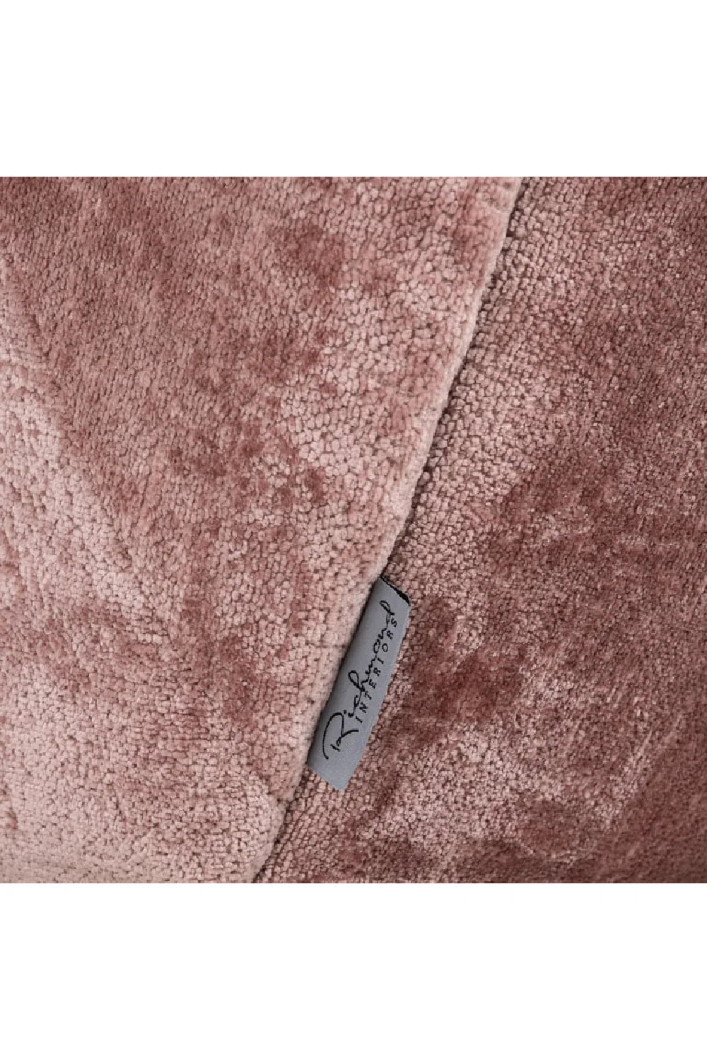 Fauteuil pivotant en chenille rose | Richmond Rosy