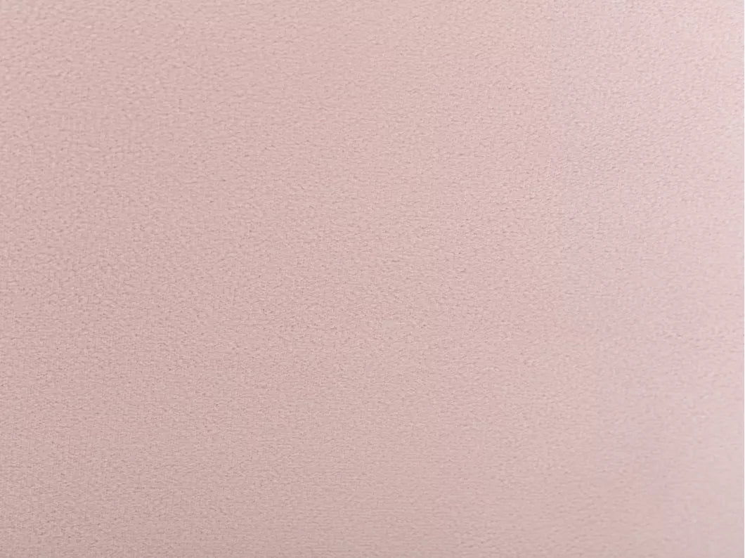 Lit coquillage 160 x 200 cm - Velours - Rose - LIVAYA