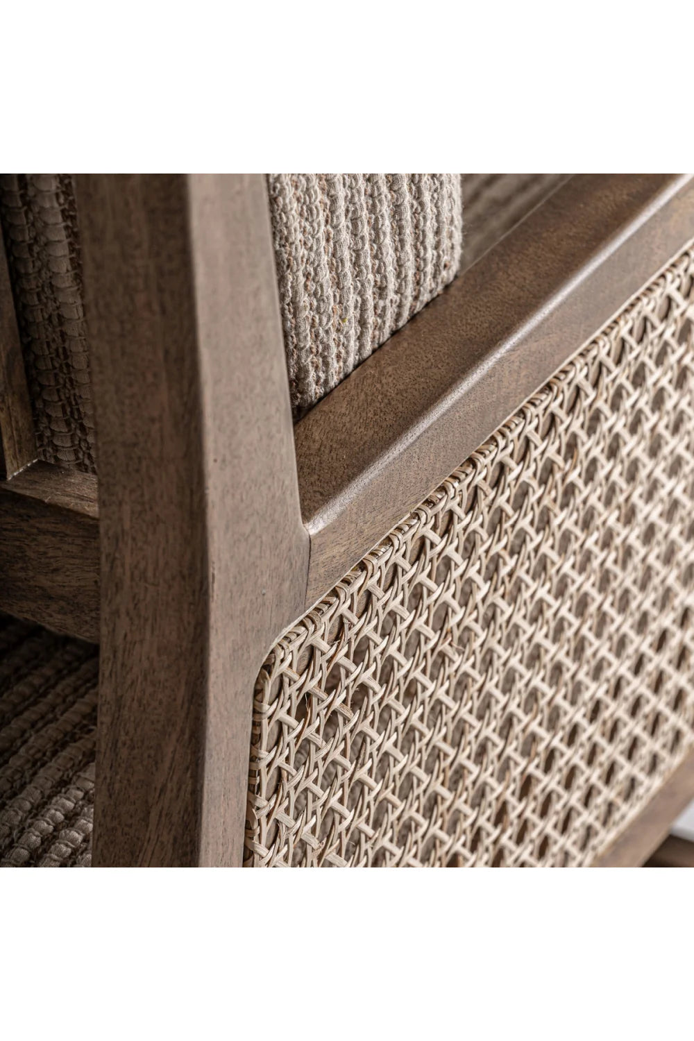 Fauteuil classique en osier | Vical Home Romarand