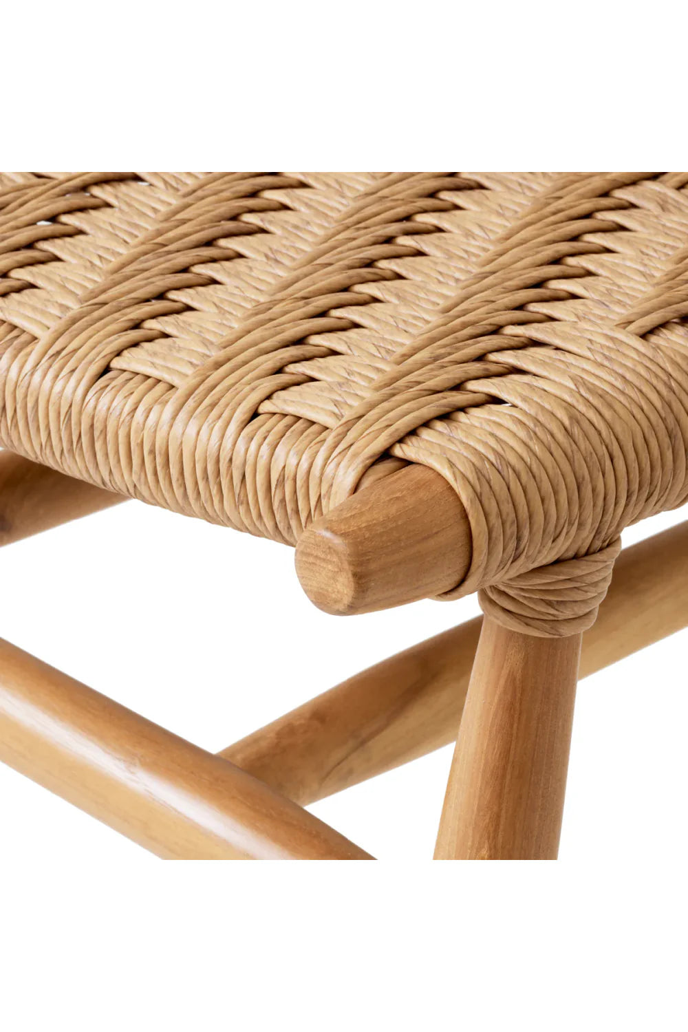 Chaise d'extérieur en teck (lot de 2) | Eichholtz Laroc