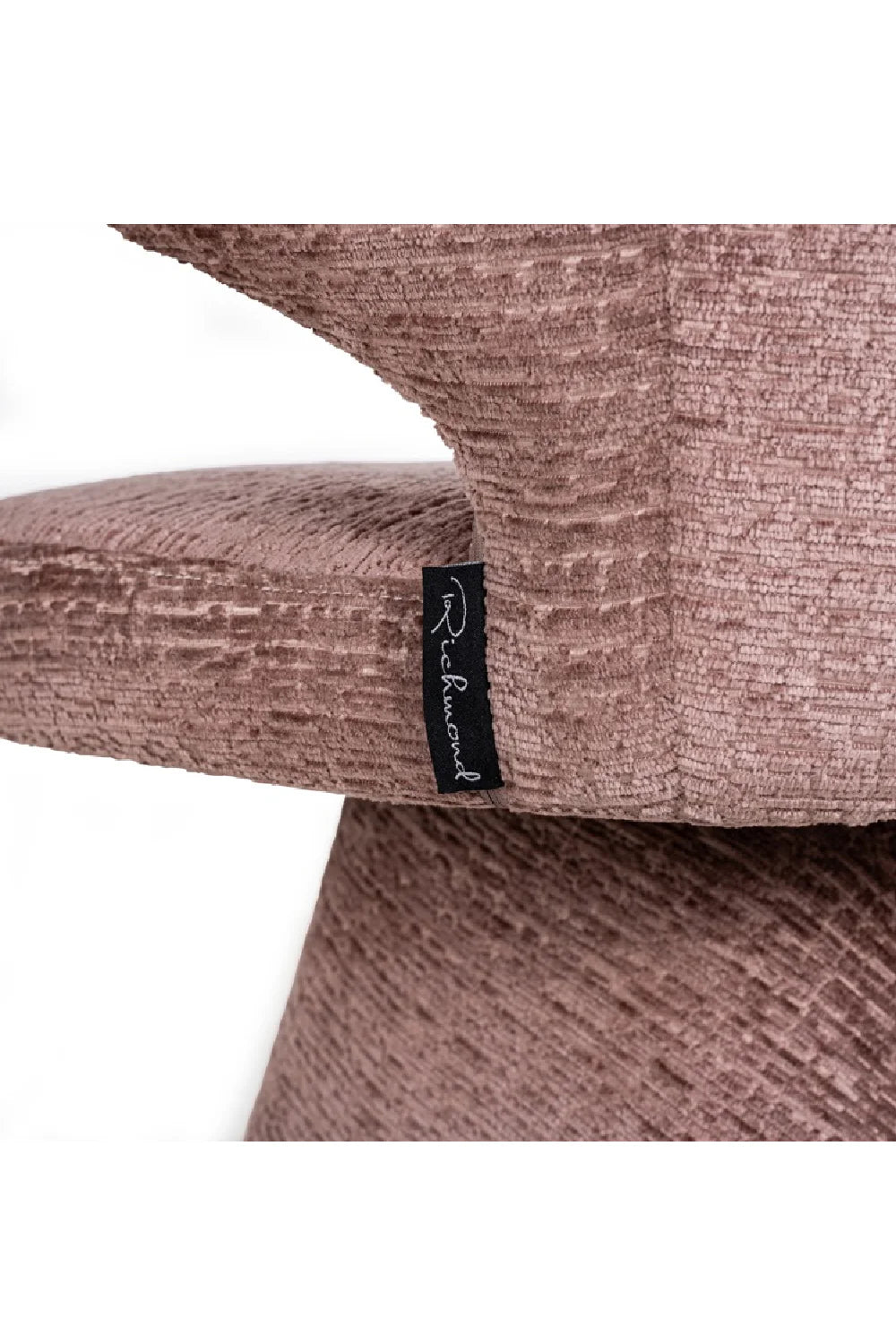 Fauteuil en tissu rose | Richmond Gatsbi