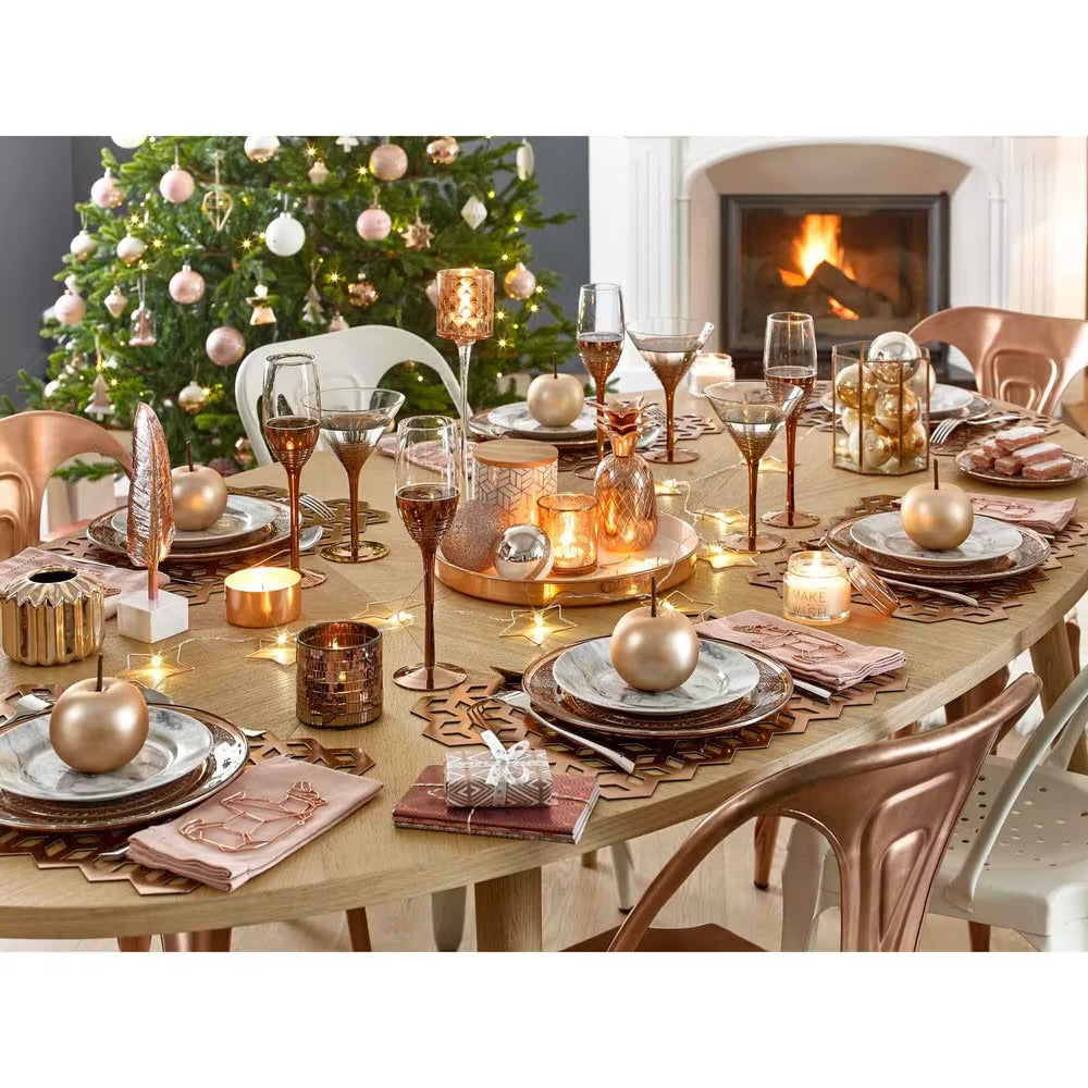 Origami - Table à manger ovale 8 personnes L200