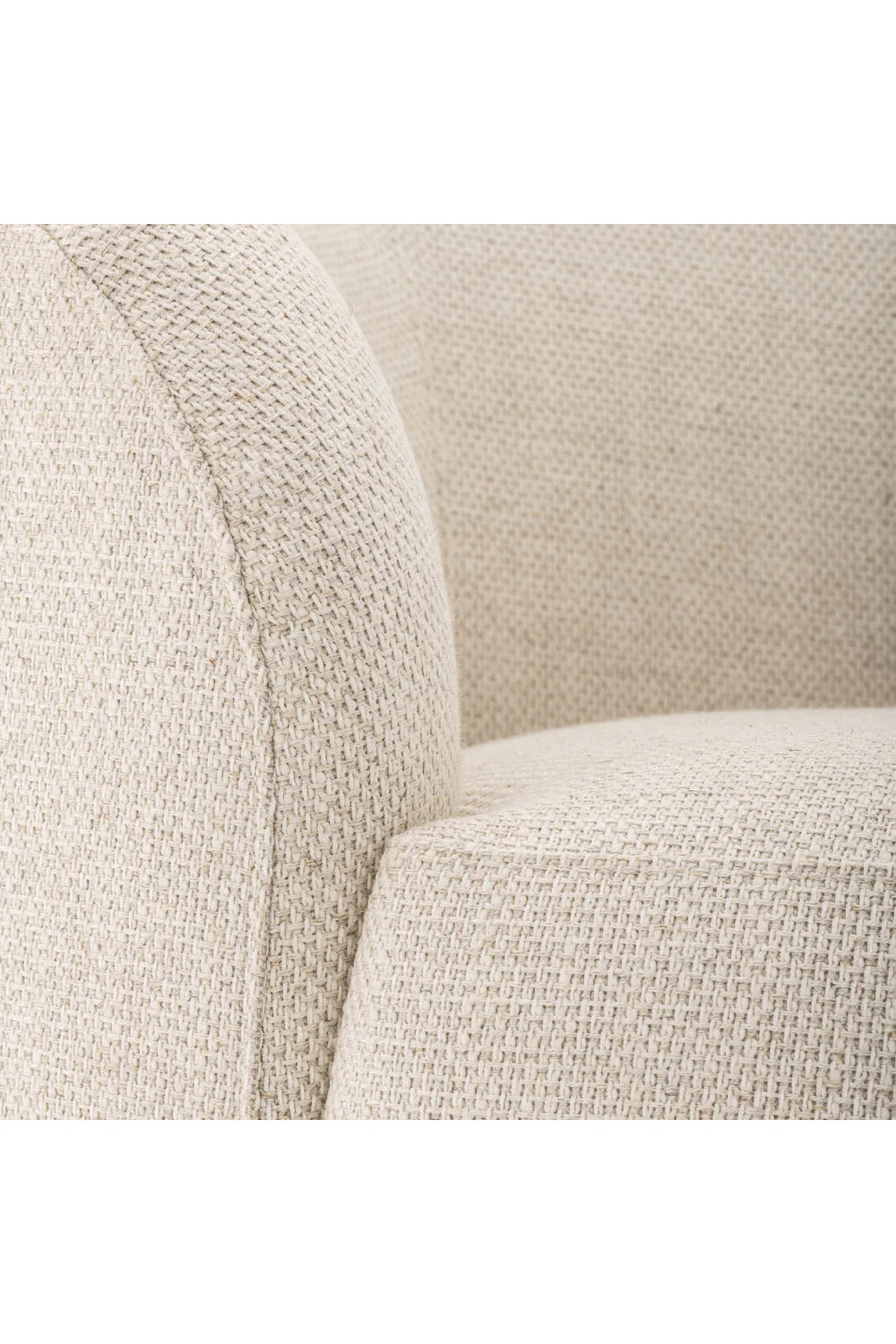 Canapé 2-3 places en tissu beige | Bernd