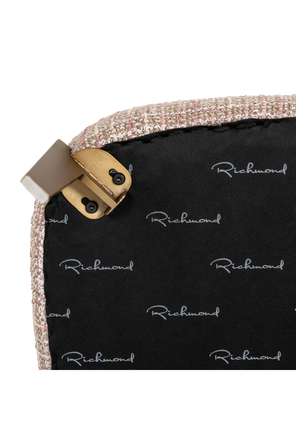 Fauteuil en tissu rose | Richmond Venus