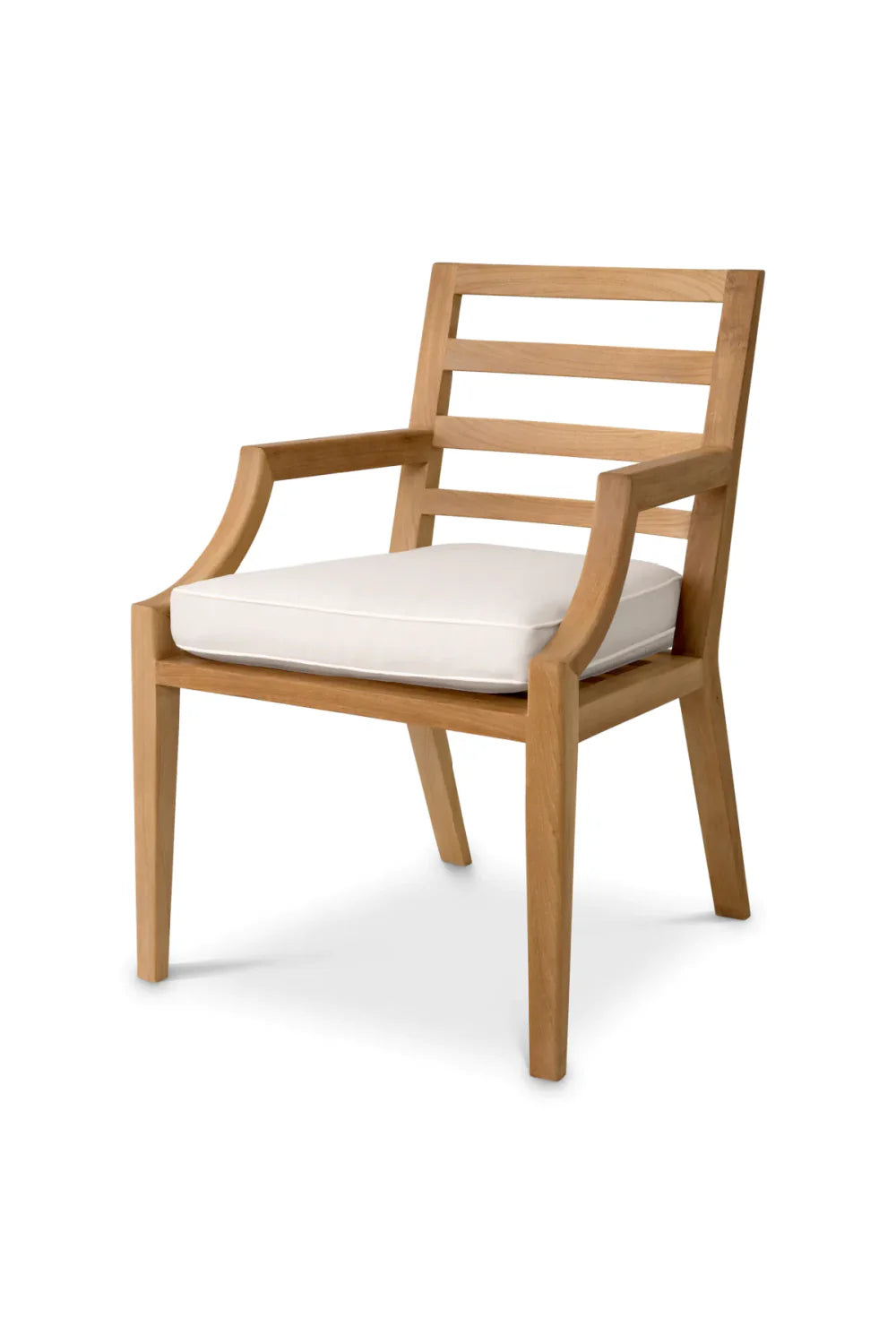 Chaise d'extérieur en teck naturel | Eichholtz Hera