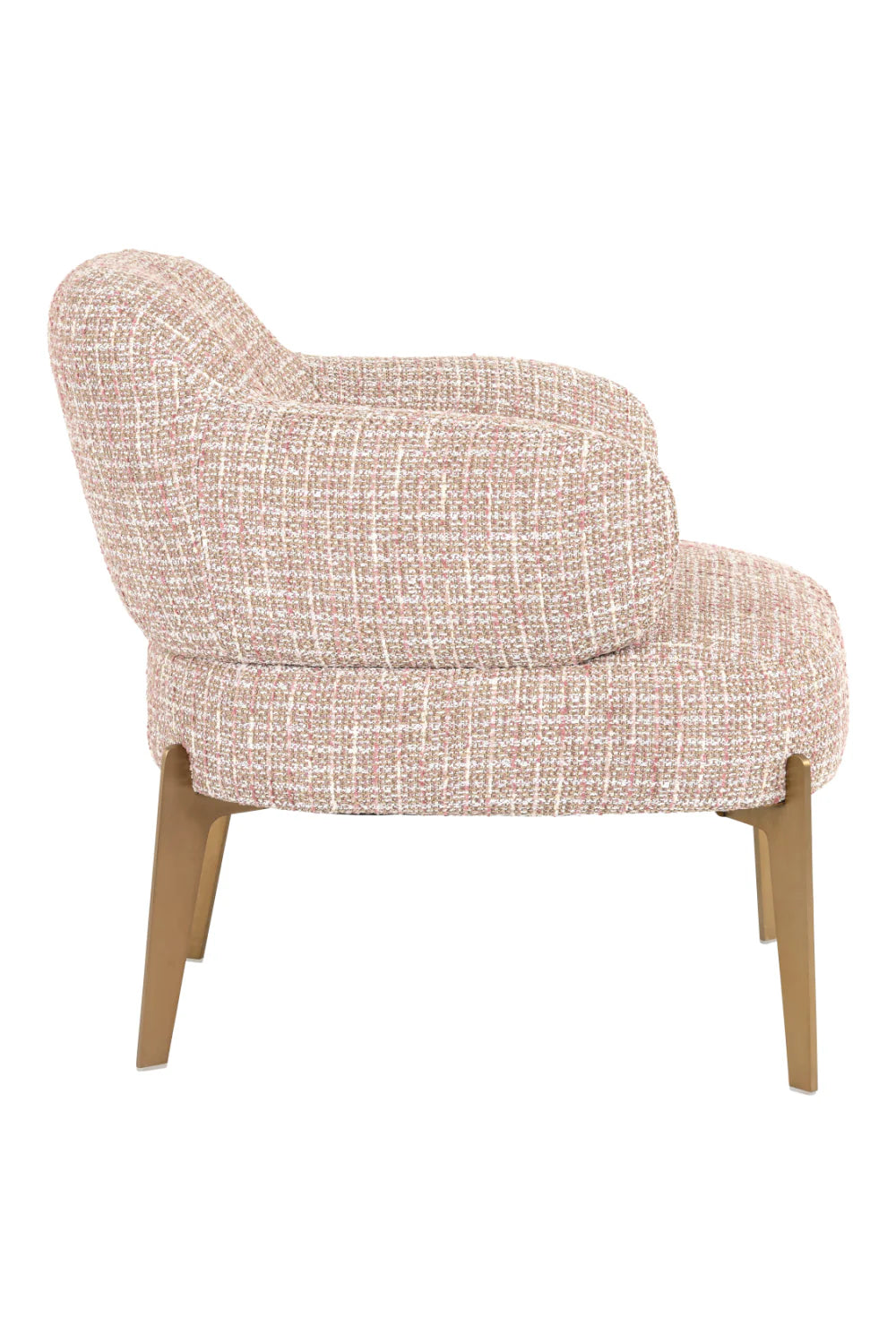 Fauteuil en tissu rose | Richmond Venus