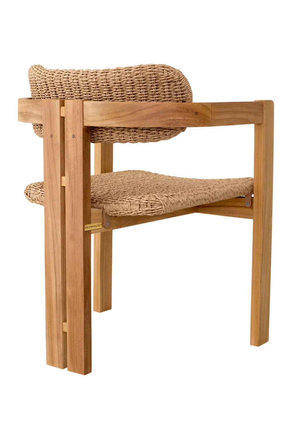 Chaise d'extérieur en teck naturel | Eichholtz Donato