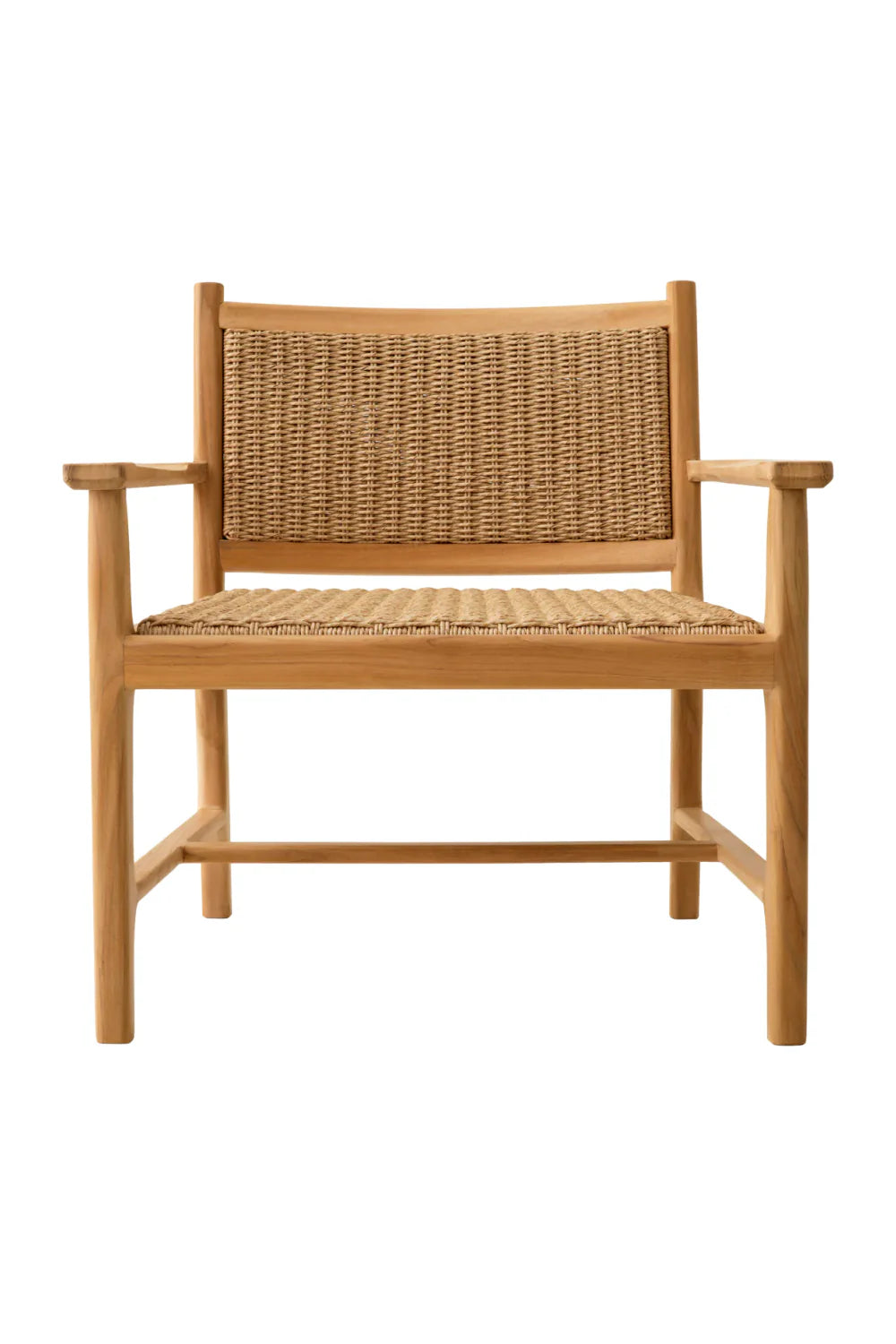 Chaise d'extérieur en teck | Eichholtz Pivetti