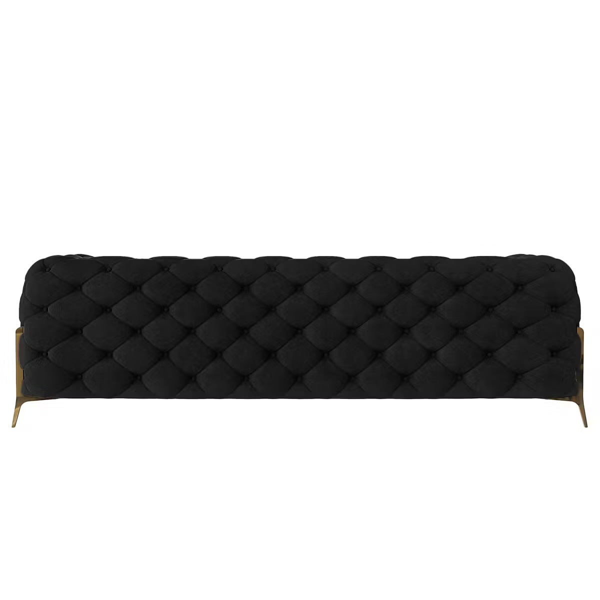 Canapé Chesterfield II (3 places) noir