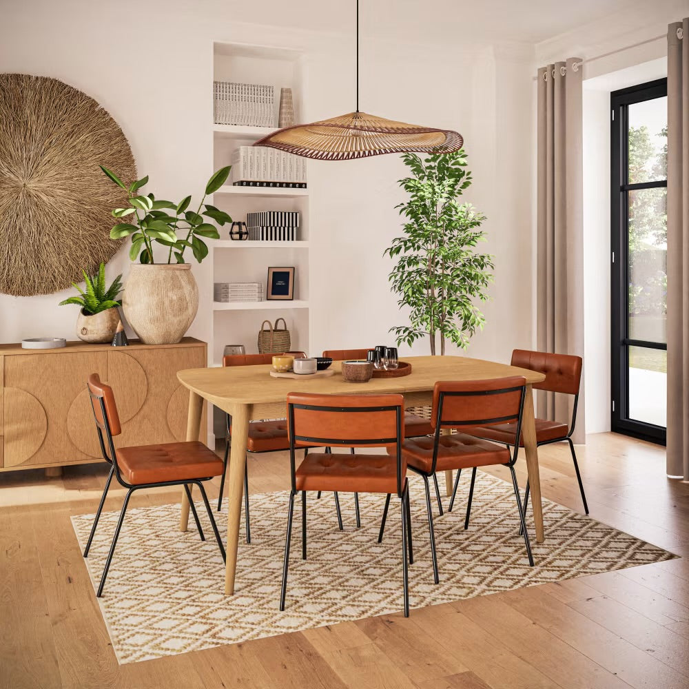 Bronx - Table à manger extensible 6 à 10 personnes L160/230