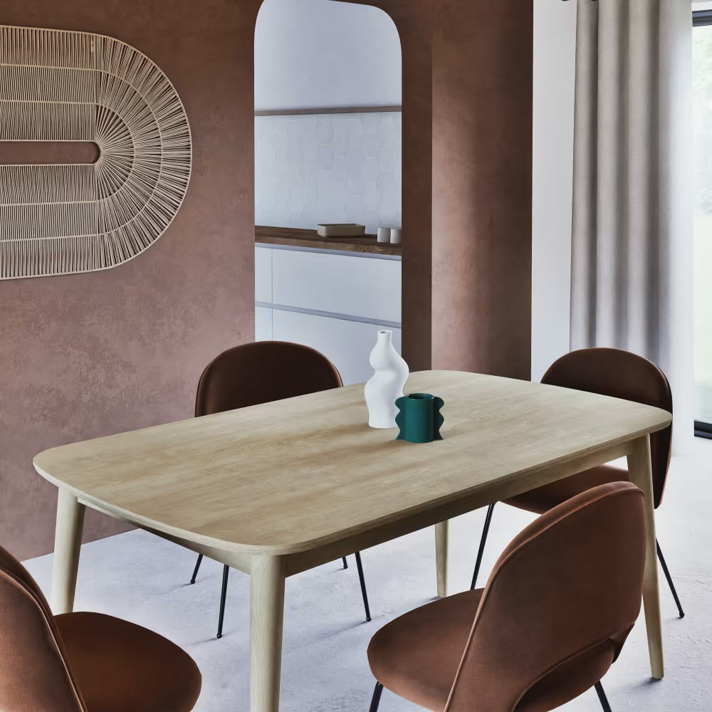 Bronx - Table à manger extensible 6 à 10 personnes L160/230