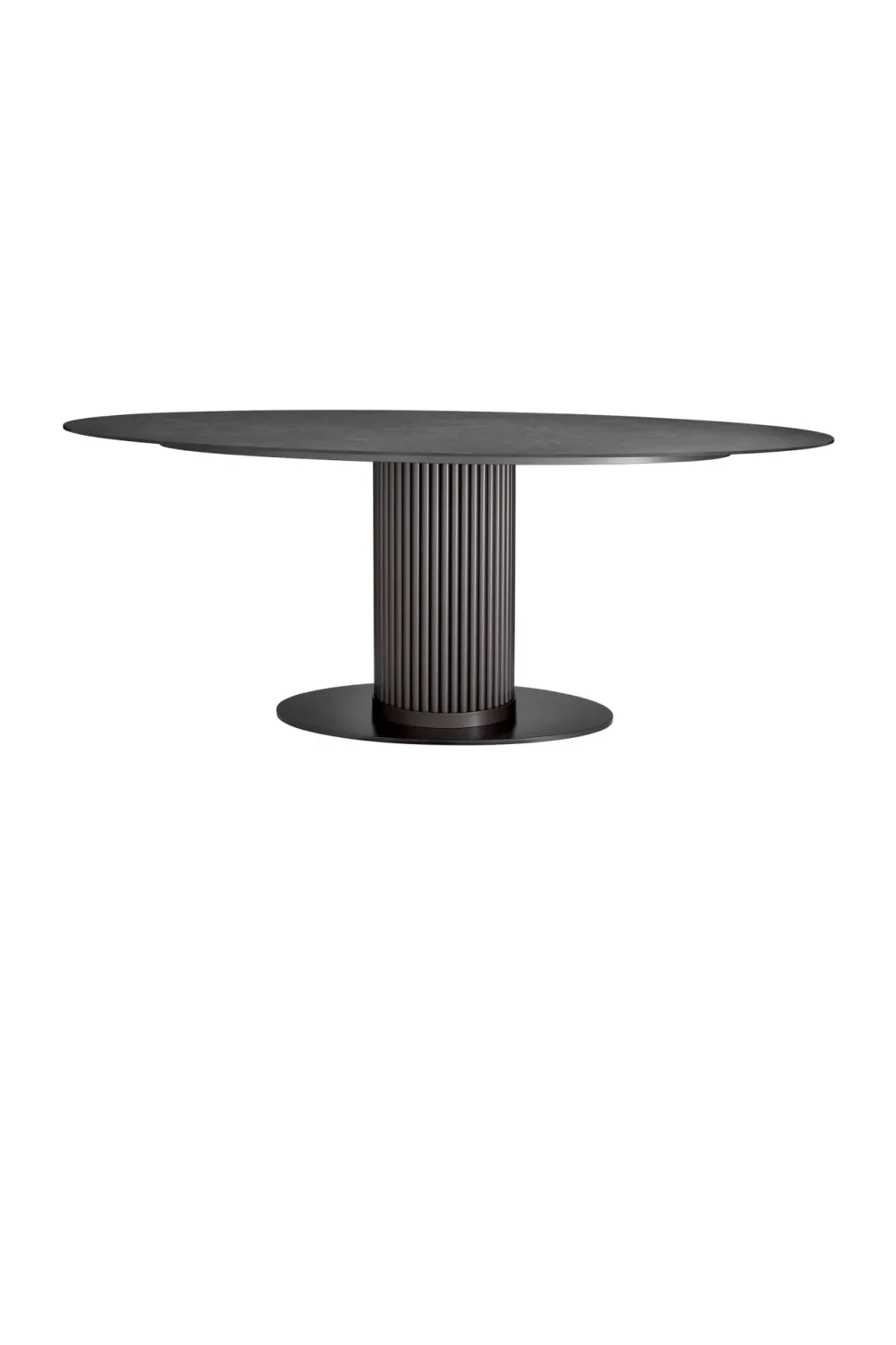 Table de salle à manger en bronze et céramique | Eichholtz Volterra