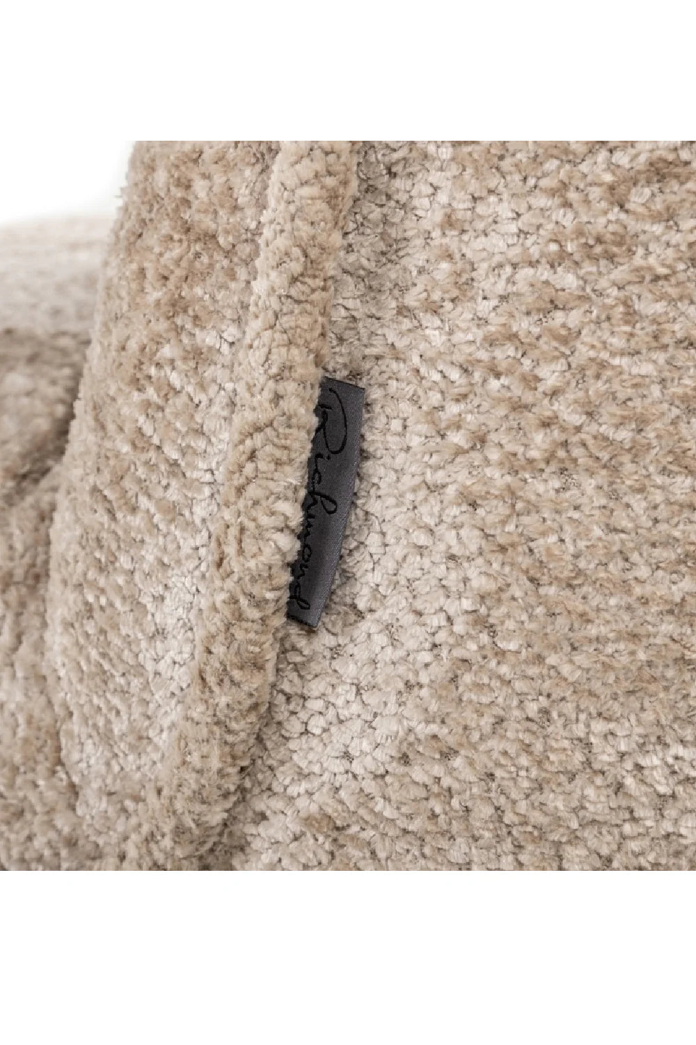 Fauteuil pivotant en tissu taupe | Richmond Ophelia